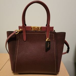 **SOLD**Coach Troupe tote in Vintage Mauve